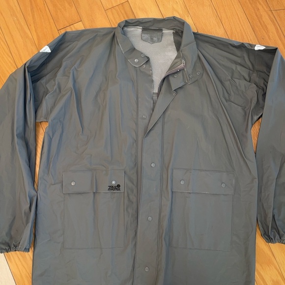 Your Master Men's Gray Rain Jacket - Picture 1 of 4